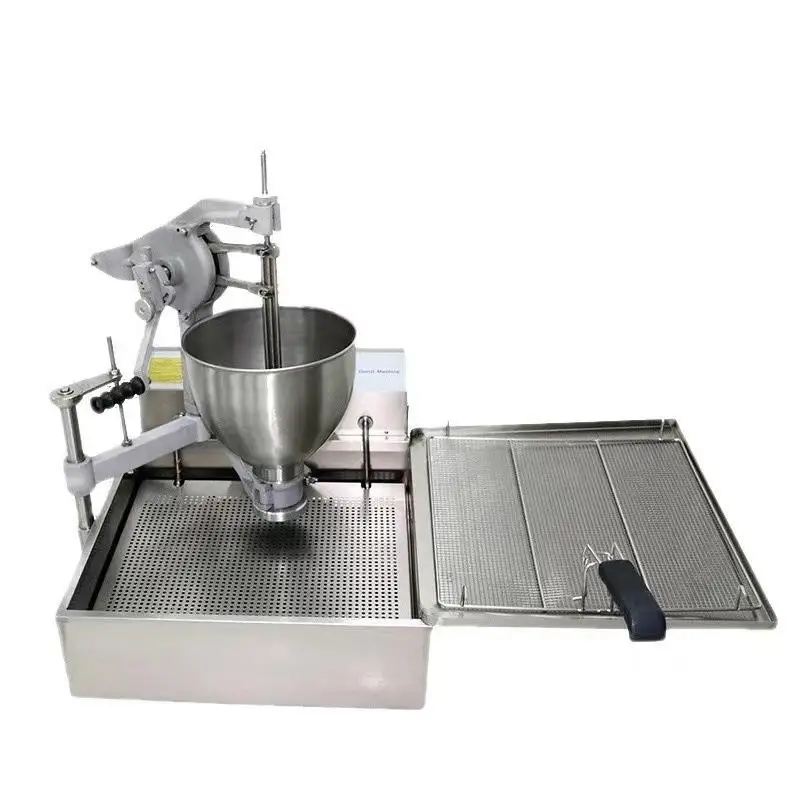 Electric & Gas Integrated Automatic Donut Machine 220V Easy to Operate Restaurant Food Shop Manufacturing Plant Retail Hotels