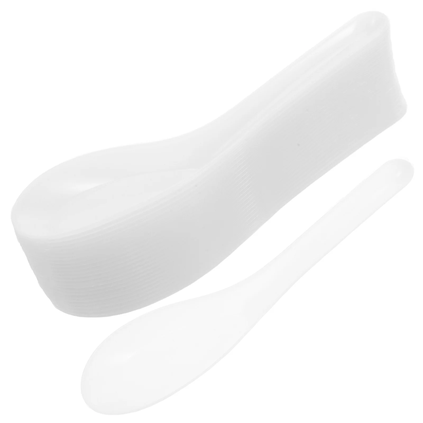 

600Pcs Disposable Plastic Spoons Single Use for Fast Food Restaurants Parties Ice Cream Yogurt Desserts Portable Lightweight