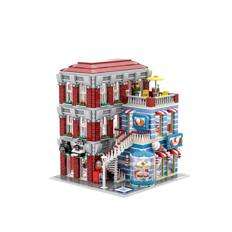 3864 قطعة MOC وحدات الزاوية بناء كاميرا متجر نموذج كتل البناء تجميع DIY بها بنفسك هدايا عيد الميلاد التعليم لعبة الطوب الاطفال #2