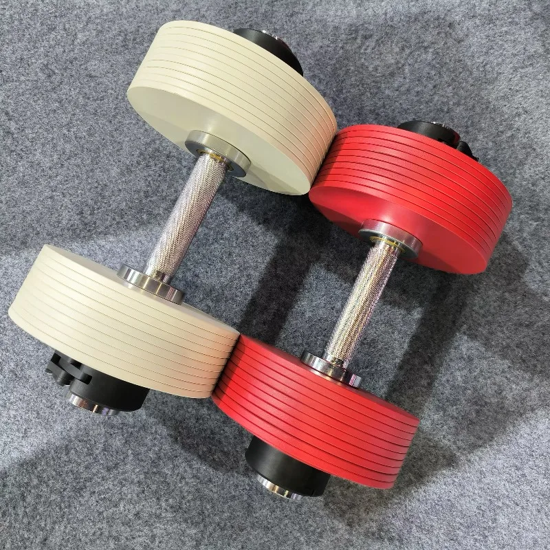 Fitness Training Equipment 20kg 24kg 32kg 40kg Iron Durable Power Train Free Weight Equipment Gym Dumbbells Dumbbell Adjustable