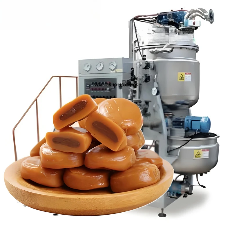 

Multifunctional Hard Candy Depositing Line Marmalade Toffee Candy Making Machine