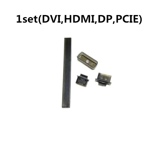 Karta graficzna płyty głównej DVI DP interfejs PCI-E wtyczka przeciwpyłowa osłona przeciwutleniająca PCIE dla karty graficznej Goldfinger — zdjęcie produktu 5