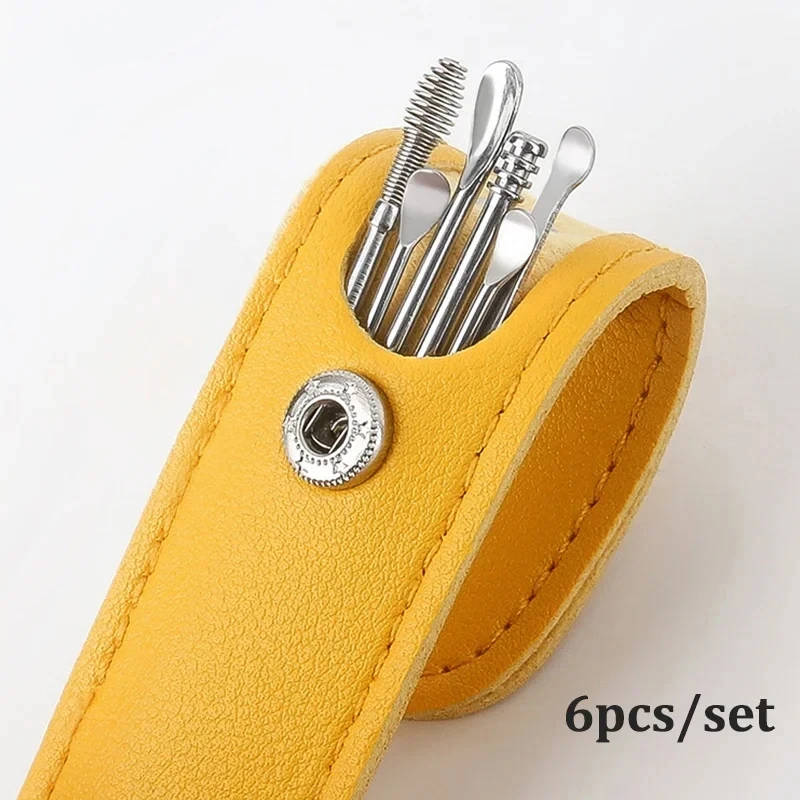 Spiralförmiges Ohrenreinigungsset 6-teilig Sicheres und Hygienisches Ohrenreinigungsset für Zuhause mit Komfortablem Design – Detail 5