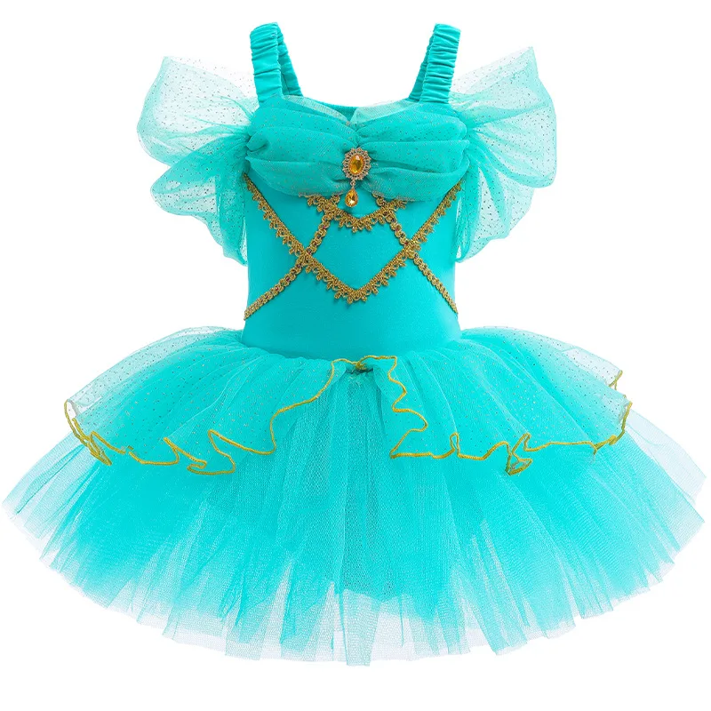 Kids Dresses for Girls Ballet Dress Frozen Elsa Bell Mermaid Jasmine Princess Dress Baby Girls Tutu Birthday Party Sequin Dress