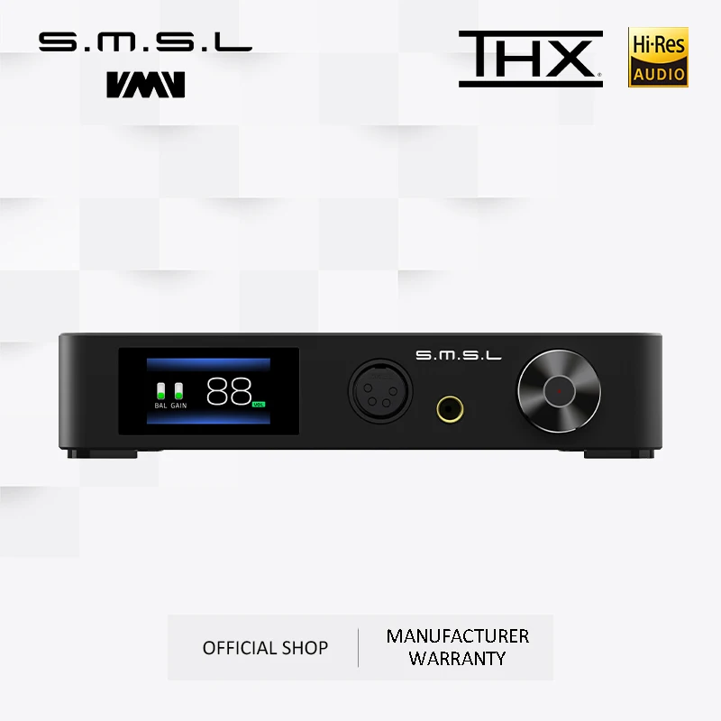 Smsl SP400 thx aaa 888技術バランスヘッドフォンアンプとxlr rca入力
