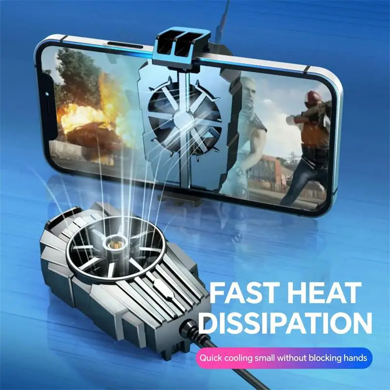 Live Mobile Radiator Portable Peripheral Air Cooling Game Mini Fan Esports Cooling USB Power For Xiaomi Samsung Android Iphone