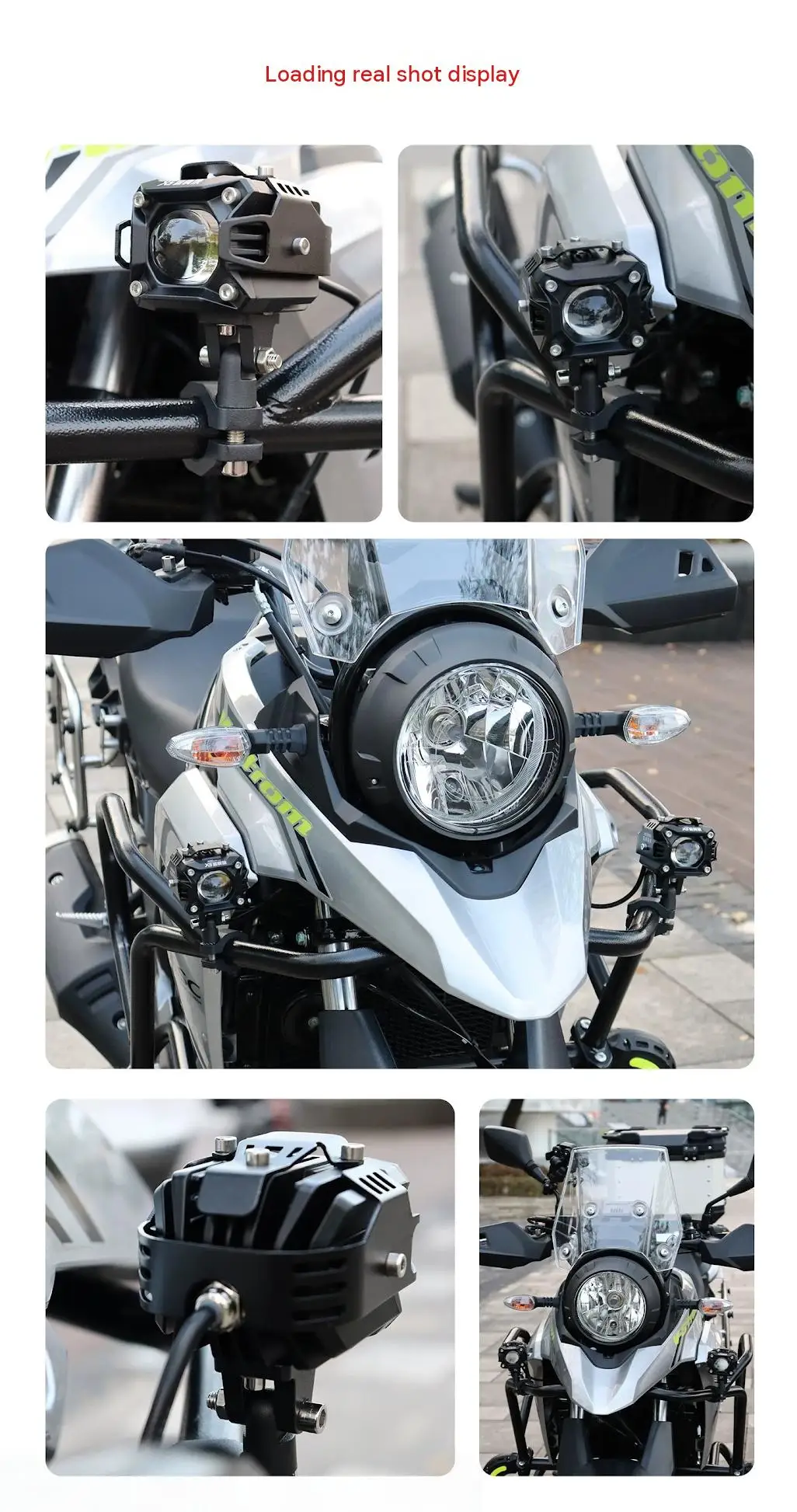 For Yamaha MT‑09 Meteor‑Series LED Auxiliary Lights Air‑Duct Cooling Strobe Flash Full Wiring Harness Motorcycle Mod Lamp Kit