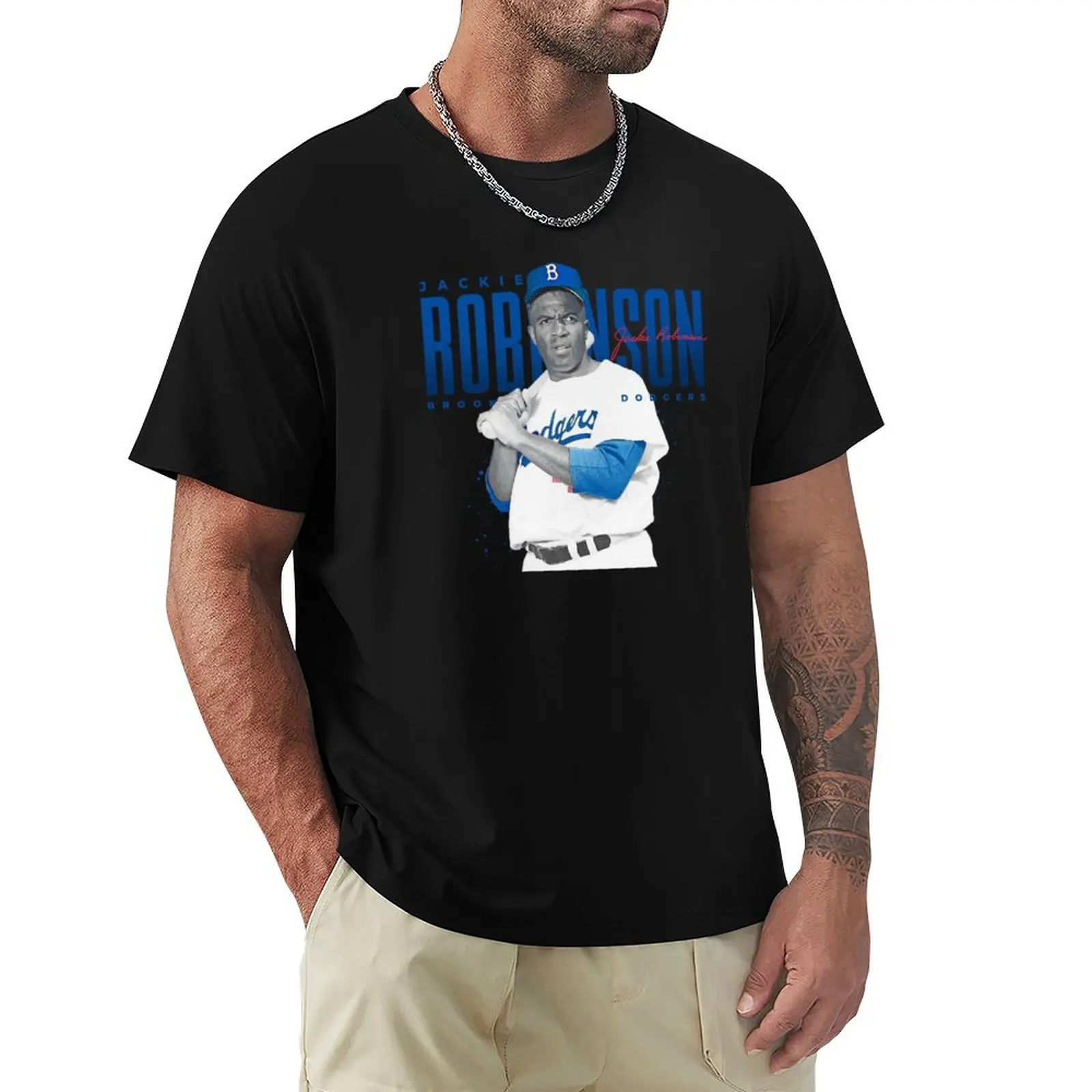 

Jackie Robinson T-Shirt for a boy custom shirt outfits for men