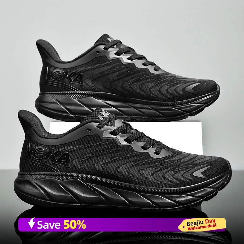 أحذية ماراثون للرجال للجري، أحذية رياضية خارجية قابلة للتنفس، أحذية رياضية خفيفة الوزن للرجال، أحذية تدريب رياضية مريحة #2