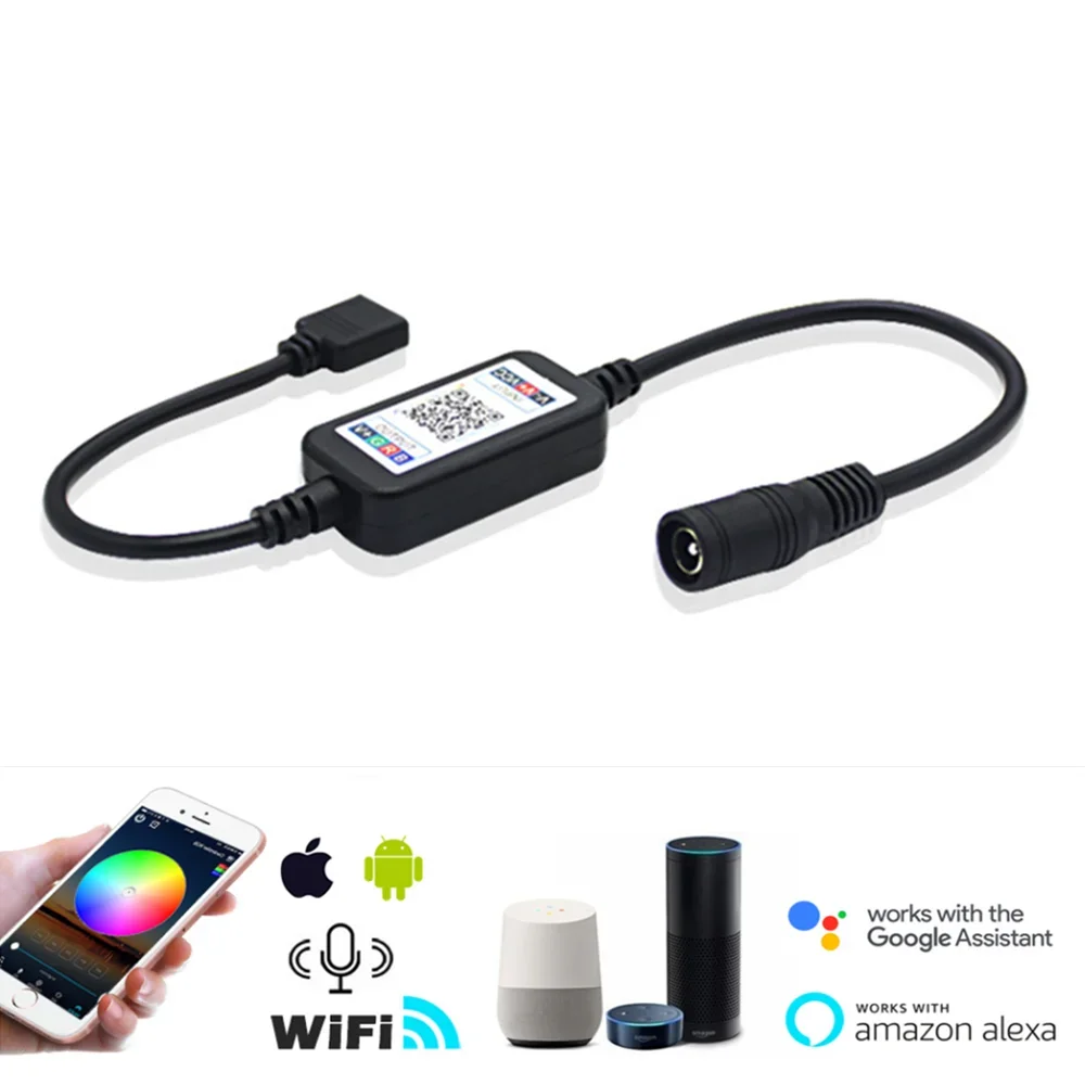 

2 шт. DC 5 В-24 В Bluetooth светодиодный контроллер мини беспроводный диммер 3-канальный светодиодный контроллер RGB для светодиодной ленты RGB DC/USB