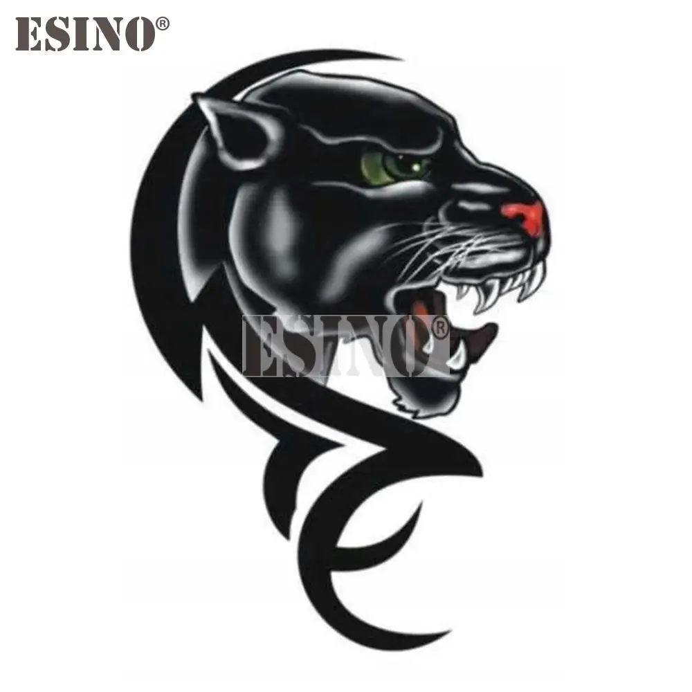 

Car Styling Creative Funny Vivid Puma Head Cartoon Adhesive PVC Decal Waterproof Car Body Glass Sticker Pattern Vinyl