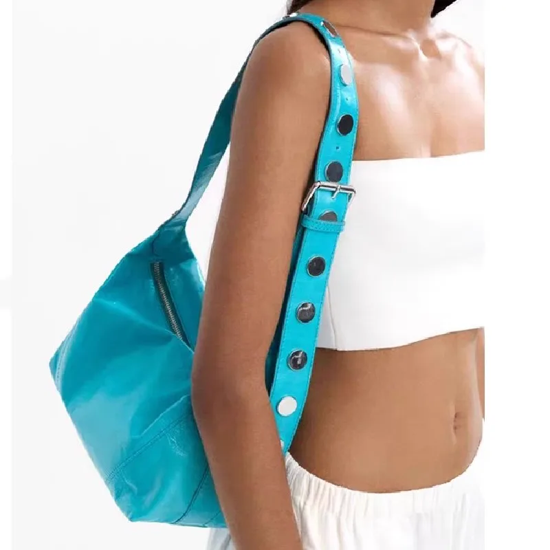 

Модная новая сумка подмышками простого дизайна, универсальная для поездок на работу, женская сумка через плечо, большая сумка