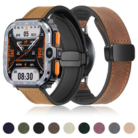 Leather Silicone Strap for PGD Smart Watch Band Wristband Bracelet for PGD SmartWatch 20mm 22mm Strap