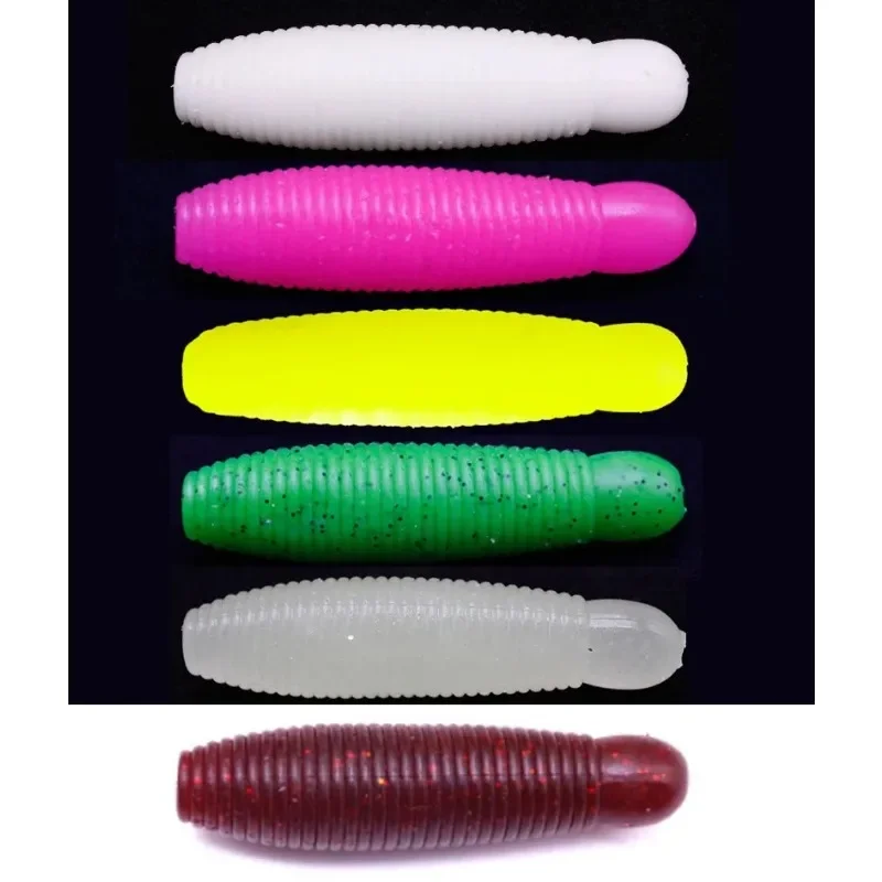 Isca macia submersa com sal, abelha mel, software de isca Pupae, simulação anti-pendurada, Weever, cabeça de cobra, matança especial