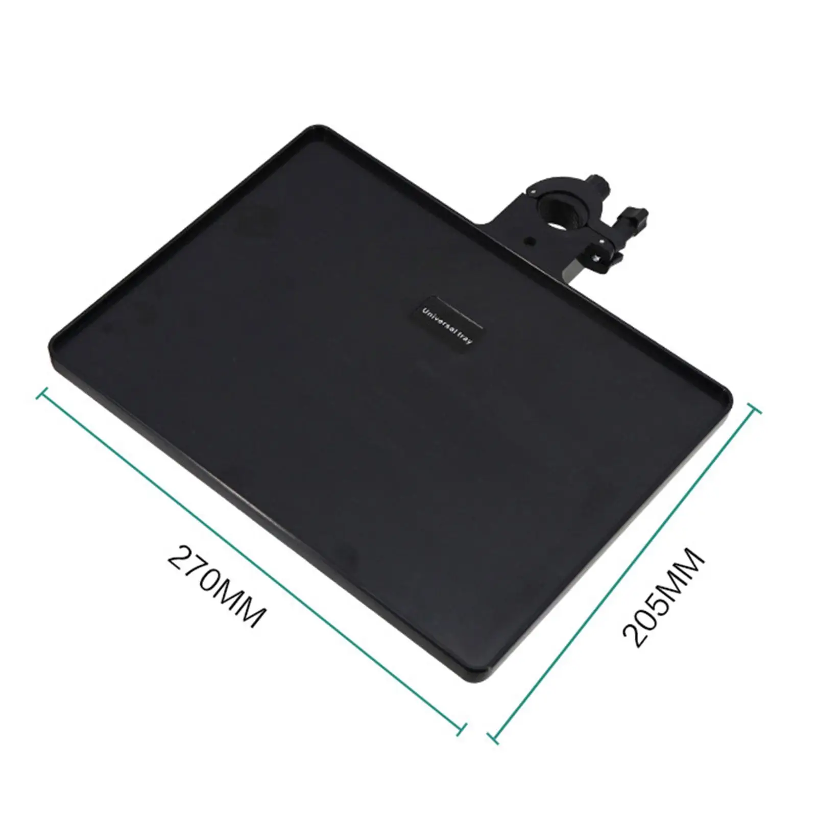 마이크 스탠드 트레이 조정 가능한 액세서리 클램프 랙 거치대 방송 안정적인 선반, 안티 롤링 보호대