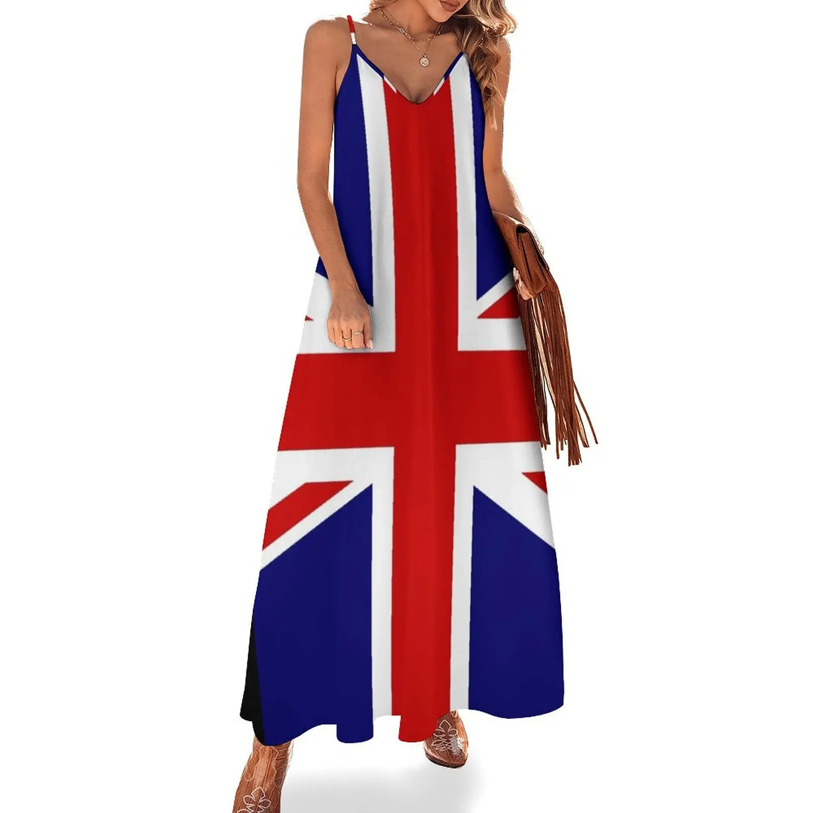 

Union Jack Sleeveless Dress women clothes birthday dress dresses women summer 2025