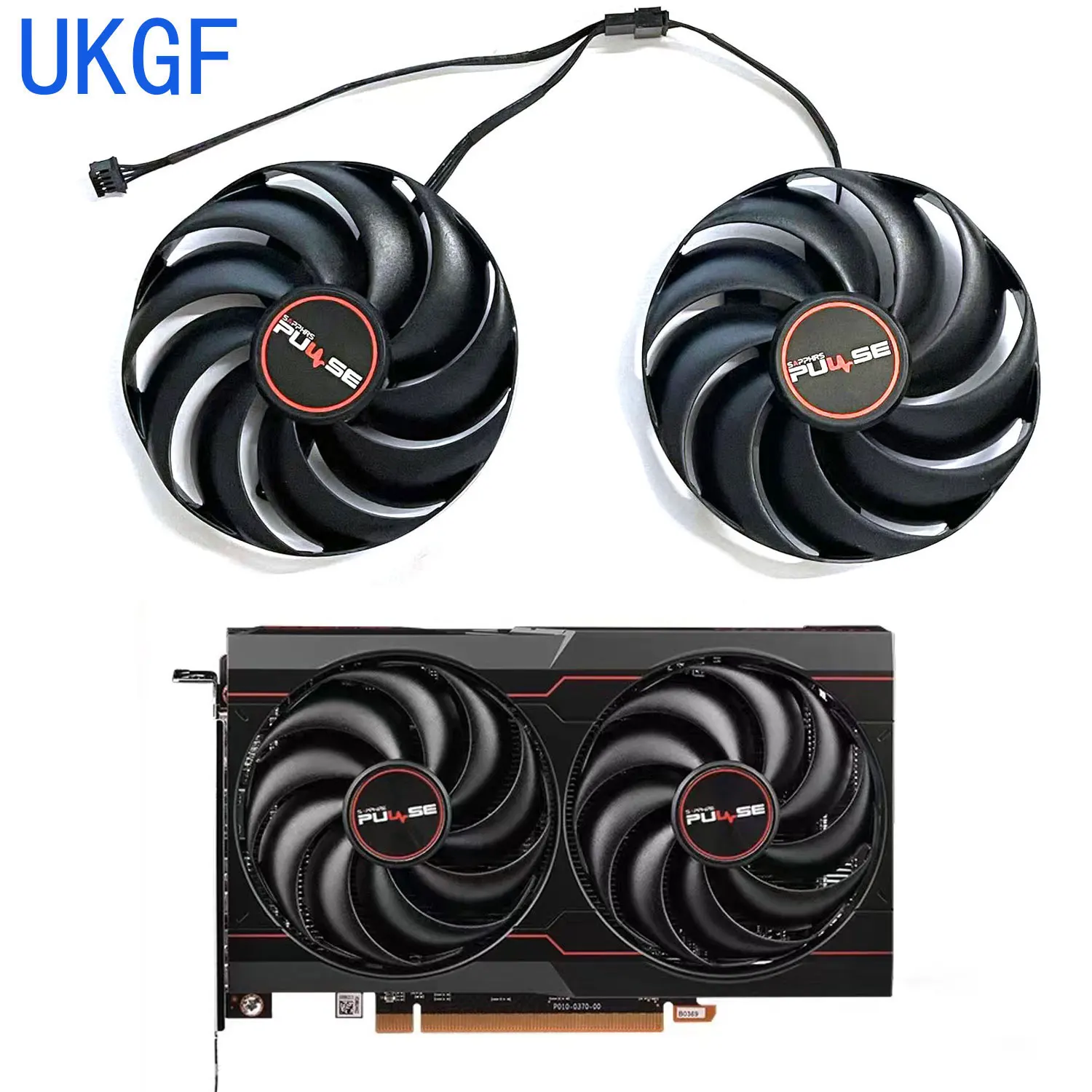 

New 87MM 4PIN FDC10H12S9-C RX6600XT GPU Fan for Sapphire Pulse AMD Radeon Rx 6600 6650 XT Graphics Card Replacement Fan