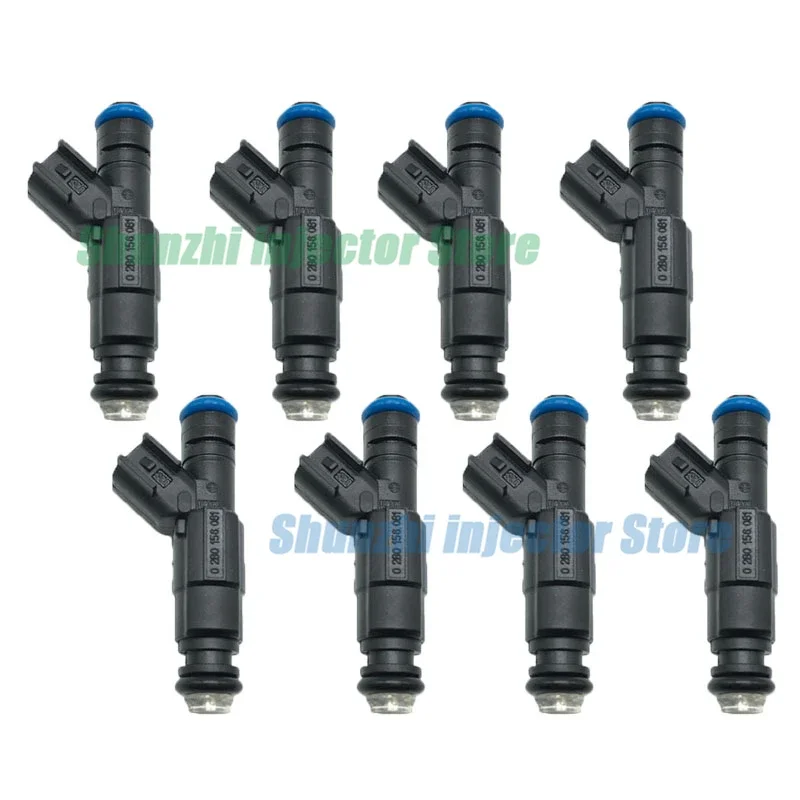 8pcs Fuel Injector Nozzle For Marine Mercruiser 350 5L 4.3L 6.2L 885176 0280156081 12567905 Car-styling Oil Injectors