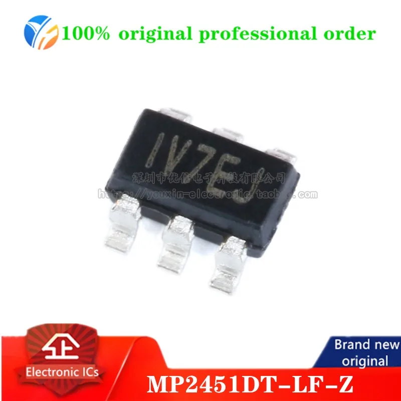 (10pcs) New original MP2451DT-LF-Z SOT23-6 buck converter DC-DC chip