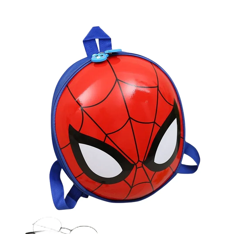 Marvel Spiderman Eggshell Children's Kindergarten 2-4 Years Old Cute Cartoon Animation School Bag Girls Backpack Holiday Gift