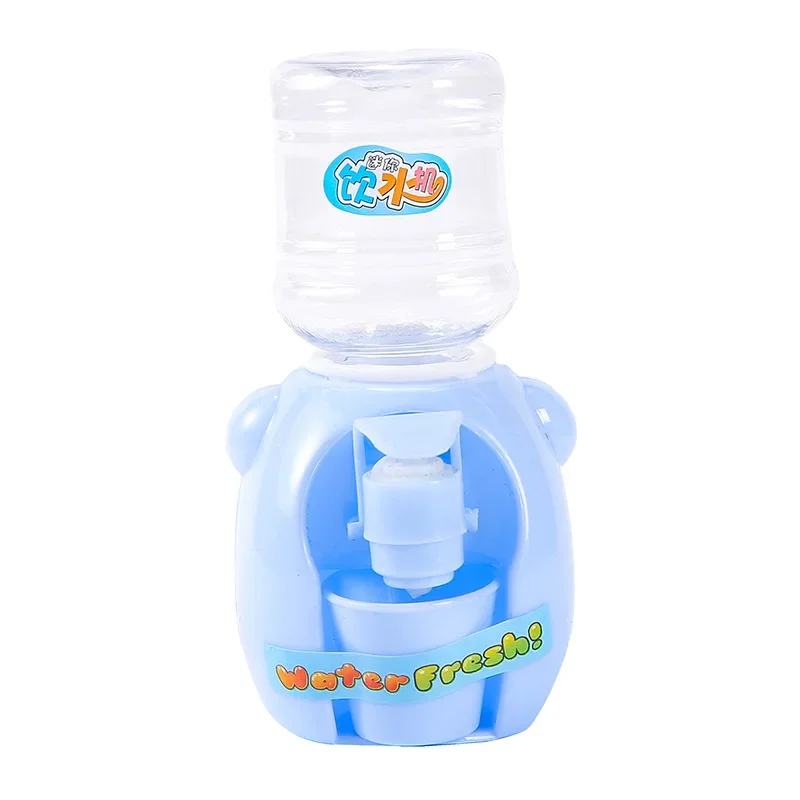 Mini Kinderen Water Dispenser Speelgoed met Leuke Meerdere Kleuren Koud/Warm Water Sap Melk Drinkfontein Simulatie Keuken Speelgoed