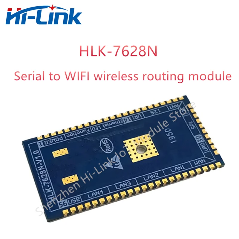 Free Shipping MT7628 Wireless HiLink Wifi Router Module Supports Openwrt Linux Gateway Test Board HLK-7628N 128MB RAM/32MB Flash