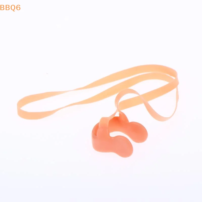 *Adult Nose Clip Swimmings Silicone Rope Swimming Nose Clip Swimming With String Comfortable Soft Latex Plugs For Children Kids