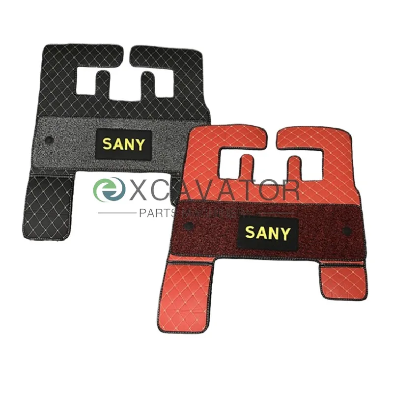 

For Sany SY excavator foot mat 55 60 75 Pro 135 205 215 365 National 4 new cab foot mat excavator accessories