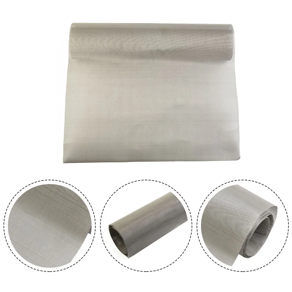 304 Stainless Steel Woven Wire Mesh Filter Screen 100 Mesh, 35x12 Inch Metal Filtration Cloth Sheet For Acid Alkali Sieving, DIY