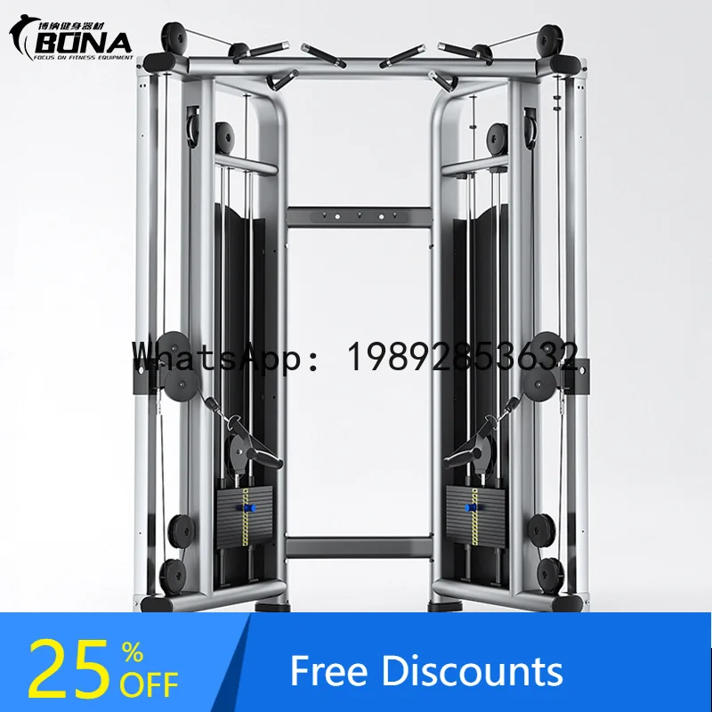 Comprehensive Training Equipment Gym Commercial Double Arm Machine Resistance Band Multi-Functional Gantry Fitness Equipment