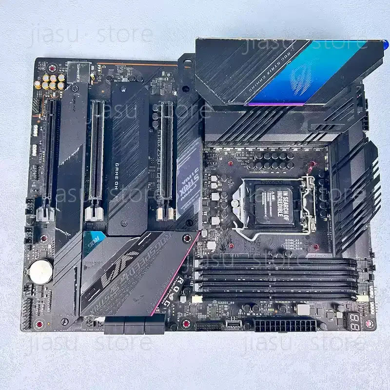 Second-hand ROG STRIX Z590-E GAMING WIFI Main Board Supports 10/11 Generation CPU, LGA1200 Interface DDR4 Memory, with WiFi