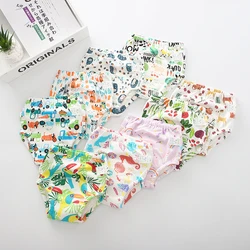 Pantalones de entrenamiento reutilizables para bebé, ropa interior de 6 capas, pañal de tela, bragas de entrenamiento impermeables, 1 unidad