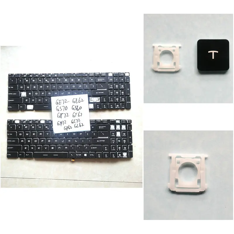 Replacement Laptop Keycap Key Cap Scissor Clip Hinge For MSI GE62 GE72 GS60 GS70 GT72 GT62 GP72 GL72 GP62 GL62