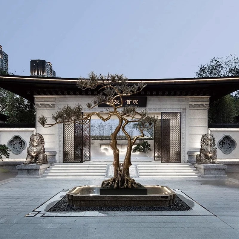 Hotel lobby villa, courtyard sales creative ornaments 2