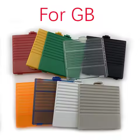 1 pcs For Gameboy Classic GB DMG GBO Battery Cover case Replacement For Game Boy console battery door back Battery Lid Door Shel