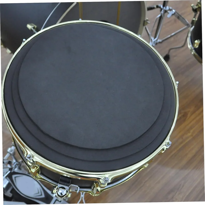 ABBK-1Set طبل كتم منصات مجموعة 14 قطعة طبل كتم منصات تخفيض مستوى الصوت كمين طبل الوسادة ل الطبول لهجة التحكم طبل الملحقات #2