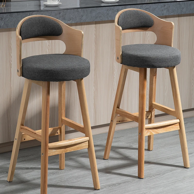 

Kitchen High Bar Chair Modern European Minimalist Luxury Bar Chair Nordic Make Up Banqueta Alta Para Cozinha Decoration