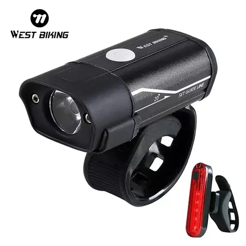 L2 LED Bike Light Set USB Rechargeable West Biking