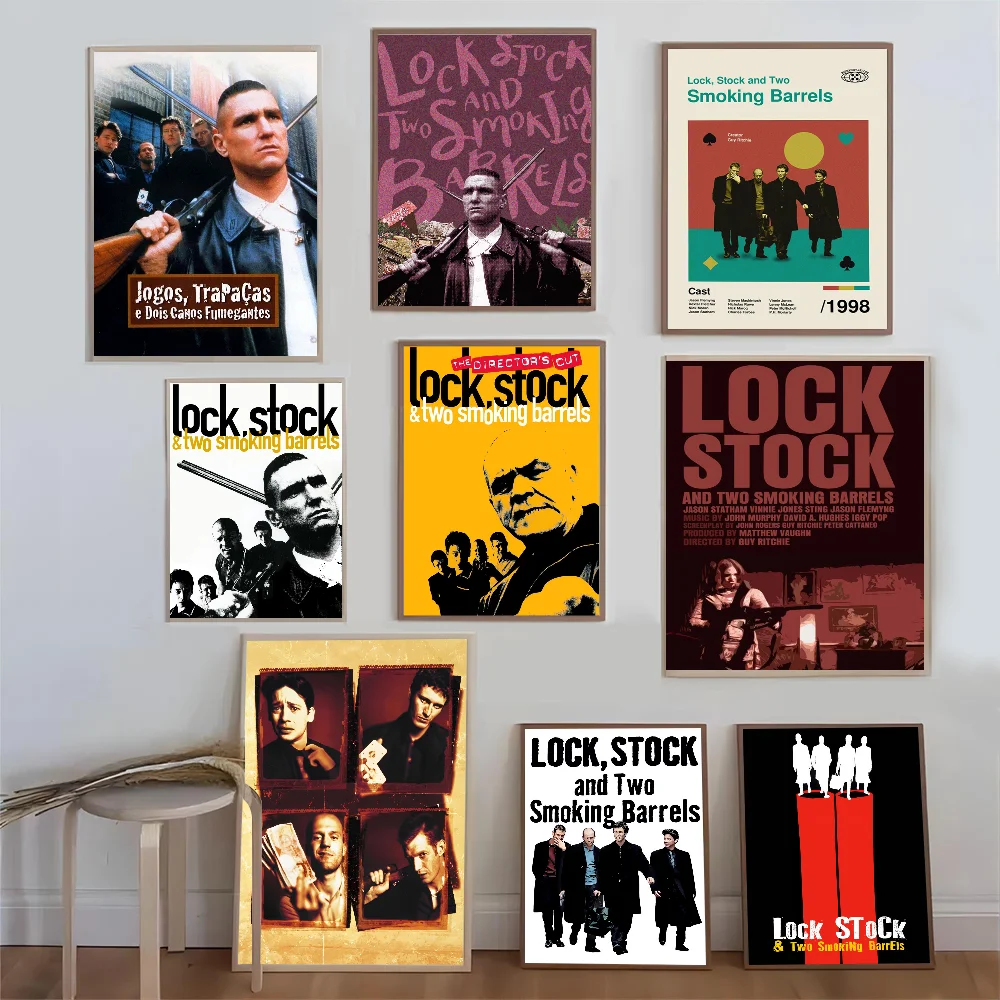 

Lock Stock and Two Smoking Barrels Poster Good Quality Prints and Posters HD Quality Poster Wall Art Painting Study Home Decor