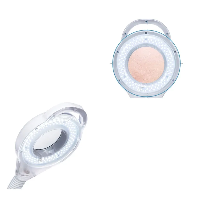 Professional 3-in-1 Face Steamer Light Emitting Diode Amplifying Light Nano Mist Skin Care Wrinkle Removal Whitening Device