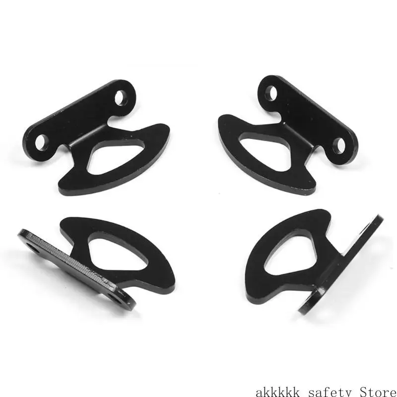 

XXFF 4Pcs Truck Box Inner Tie Down Anchors Heavy Duty Metal Retention Brackets Sturdy Support Hooks for F150 Pickup Hauling