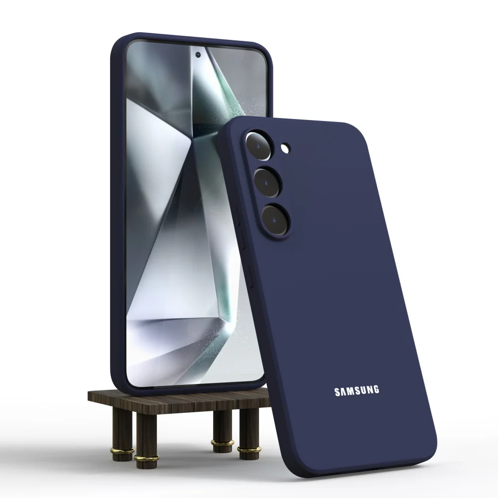 Für Samsung Galaxy S24 Silikon Fall S25 S23 S21 FE S22 Plus A56 A55 A54 A36 A35 A16 Weiche Schutzhülle Stoßfest Telefon Zurück Abdeckung