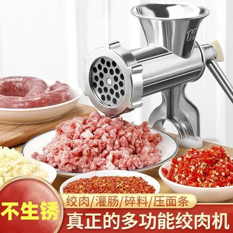

Manual sausage stuffing machine household small hand-crank meat grinder multi-function stuffing machine sausage stuffing tool