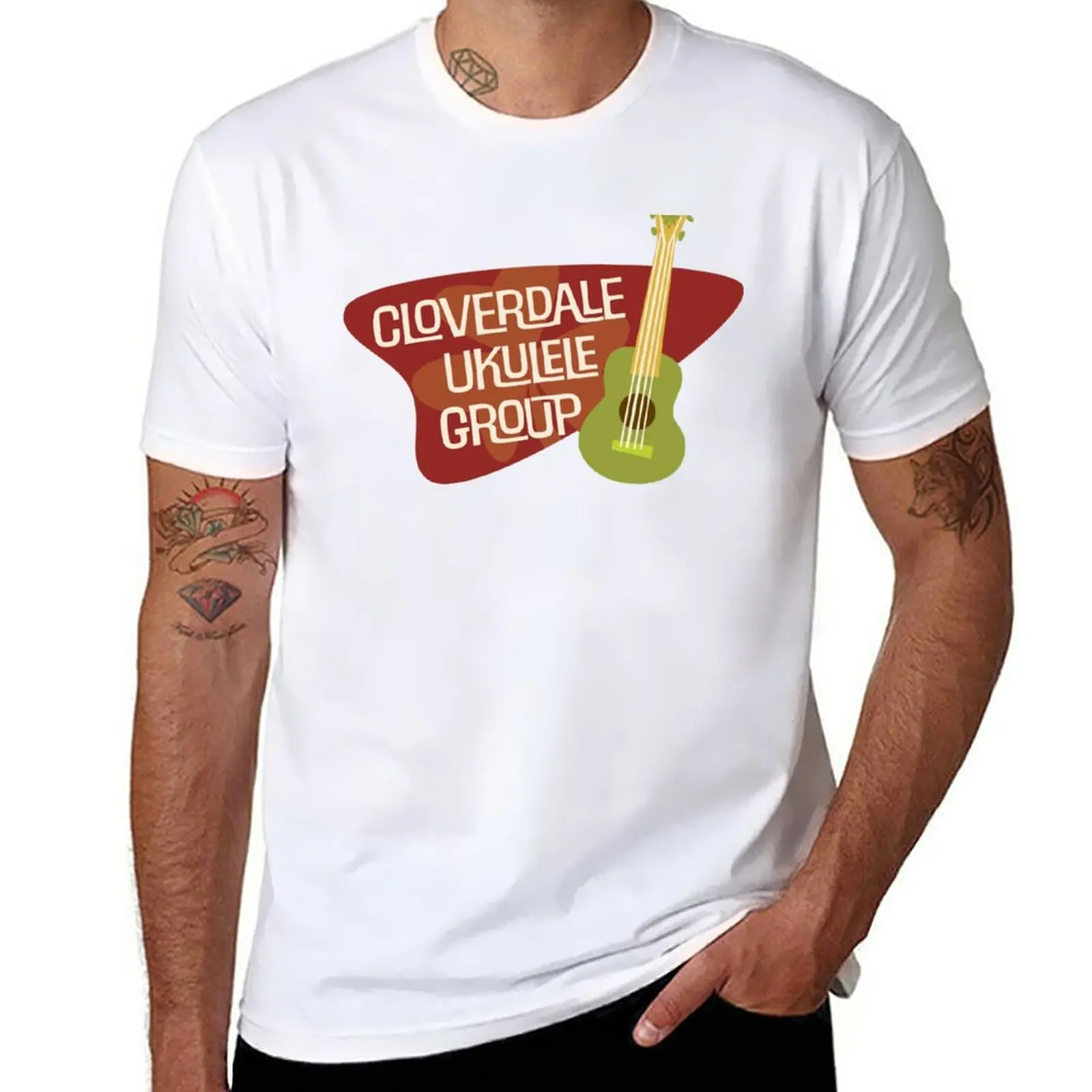New Cloverdalele T-Shirt T-shirt for a boy customized t shirts Aesthetic clothing mens long sleeve t shirts