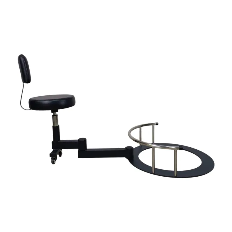 Modern minimalist design Thickened chair leg base Electroplated five-star bracket Computer chair base Steel