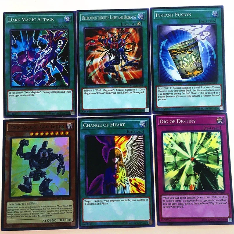 Comic Game Collection Cards ANIME EDITION TRADING FATE Game King Set Solitaire Kingdom Pack Playing English Cards For Children