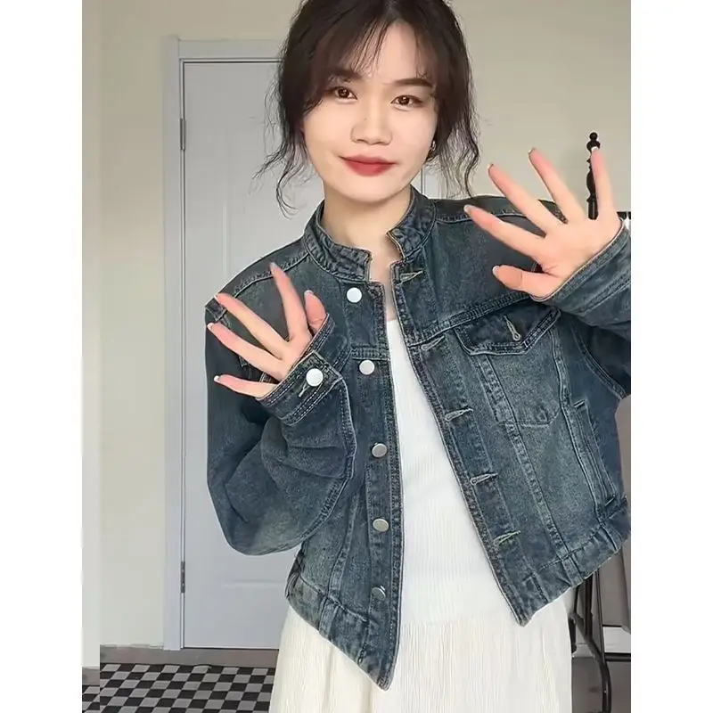 

Женские стеганые куртки, женская одежда, тренд 2023, осень, готический панк, черный, на пуговицах, передний карман, чистый простой базовый женский стиль