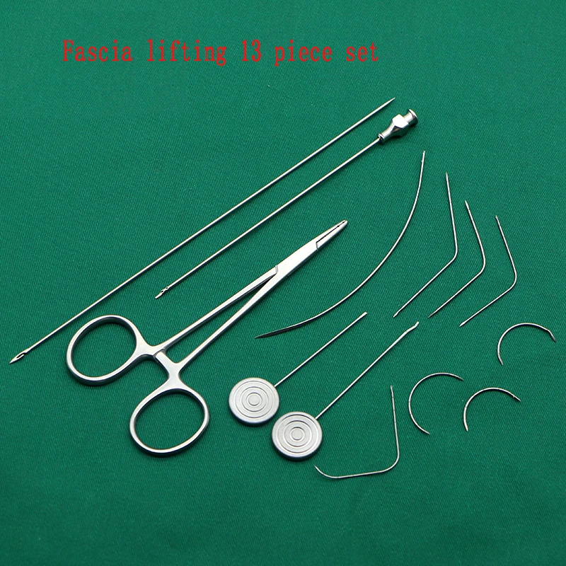 Guiding needle, suturing thread, carving and bending needle, puncture needle, fish hook needle, fat chamber reduction, needle ho