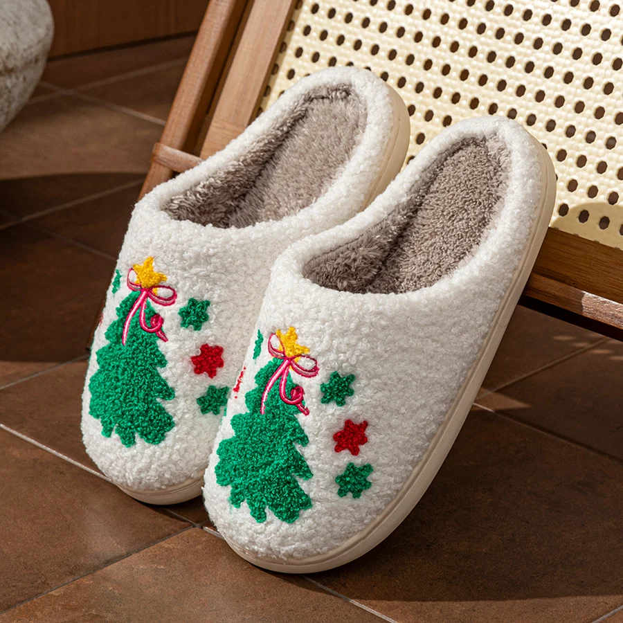 Pantuflas para mujer con diseñ - Embroidery Cotton reseña y precio