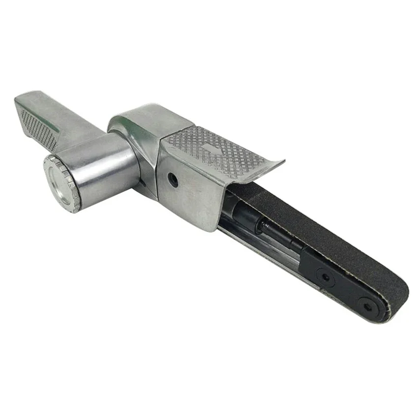 Lixadeira de Correia de ar com Correias 300 mm x 10 Mm520 mm x 20 mm Máquina de Lixadeira Pneumática para Polimento Corte de Plástico Alumínio Madeira